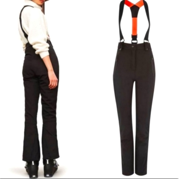 Topshop Pants - TOPSHOP SNO Ace Black Flare Ski Pants Size US 10